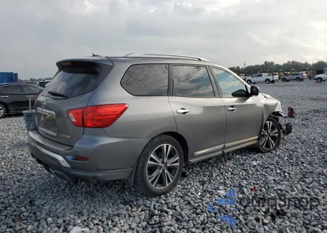 2017 Nissan Pathfinder S из США, поврежденный, VIN 5N1DR2MN2HC632982